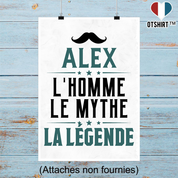 Affiche alex l_homme le mythe la legende