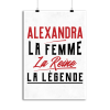 Affiche alexandra la femme la reine la legende