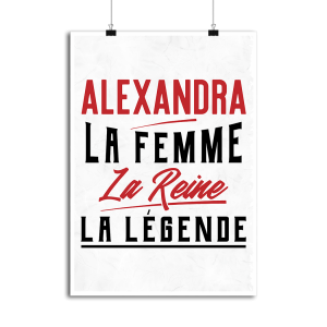 Affiche alexandra la femme la reine la legende Affiche alexandra la femme la reine la legende