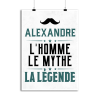 Affiche alexandre l_homme le mythe la legende