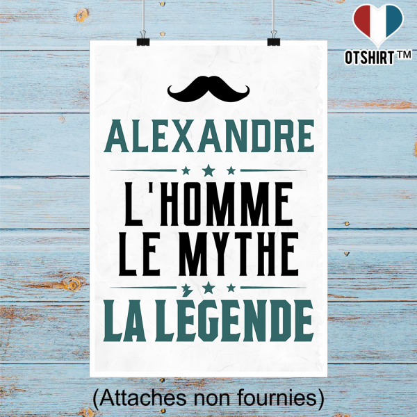 Affiche alexandre l_homme le mythe la legende