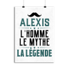 Affiche alexis l_homme le mythe la legende