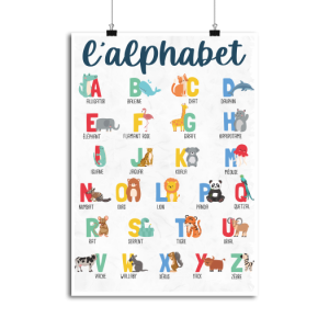 Affiche alphabet Affiche alphabet