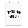 Affiche appelle moi ange
