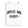 Affiche appelle moi baby