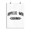 Affiche appelle moi coquinou