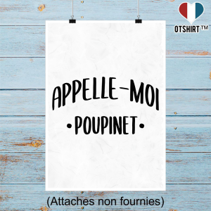 Affiche appelle moi poupinet