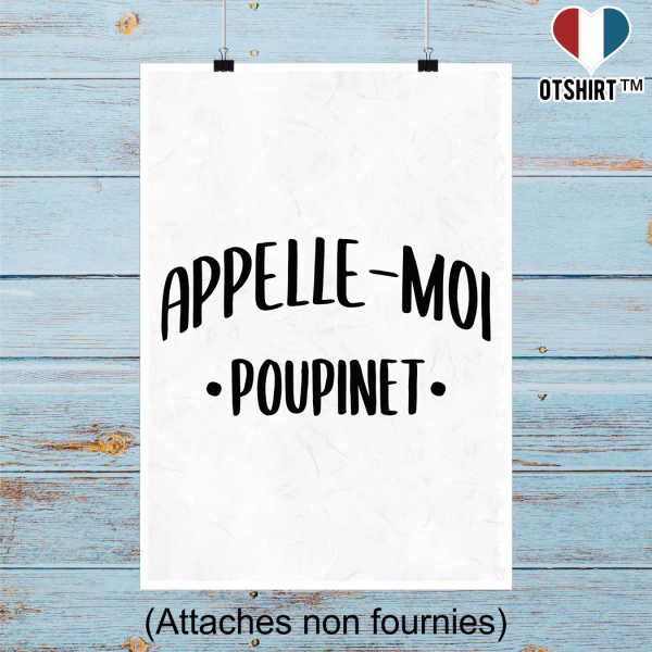 Affiche appelle moi poupinet