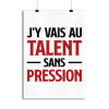 Affiche au talent