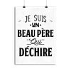 Affiche beau pere qui dechire