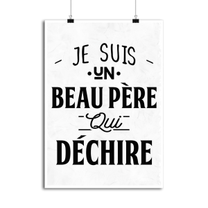 Affiche beau pere qui dechire 1