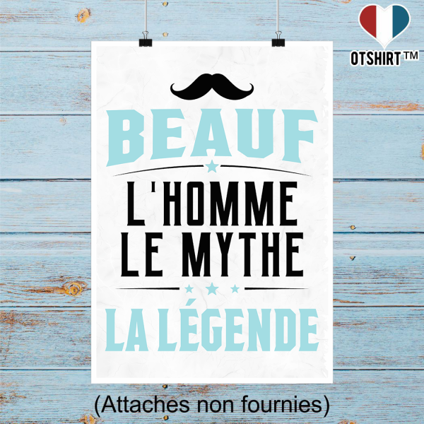 Affiche beauf la legende