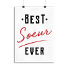 Affiche best soeur ever