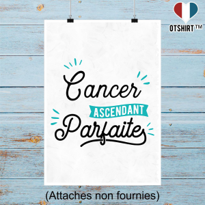 Affiche cancer ascendant parfaite 2