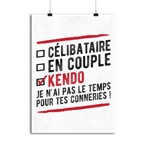 Affiche celibataire en couple kendo Affiche celibataire en couple kendo