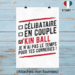 Affiche celibataire en couple kinball 2