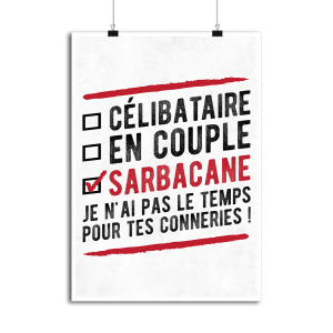 Affiche celibataire en couple sarbacane Affiche celibataire en couple sarbacane