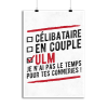 Affiche celibataire en couple ulm
