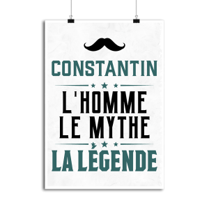 Affiche constantin l_homme le mythe la legende Affiche constantin l_homme le mythe la legende