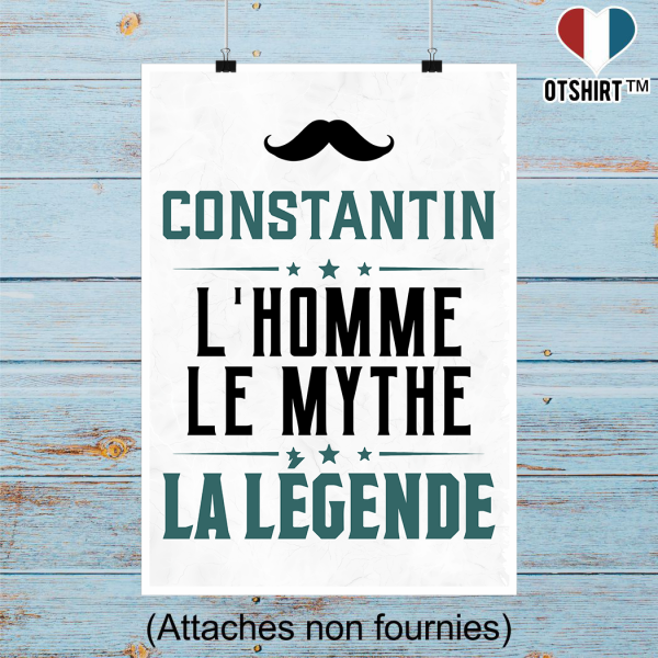 Affiche constantin l_homme le mythe la legende