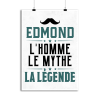 Affiche edmond l_homme le mythe la legende