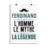 Affiche ferdinand l_homme le mythe la legende