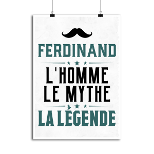 Affiche ferdinand l_homme le mythe la legende Affiche ferdinand l_homme le mythe la legende