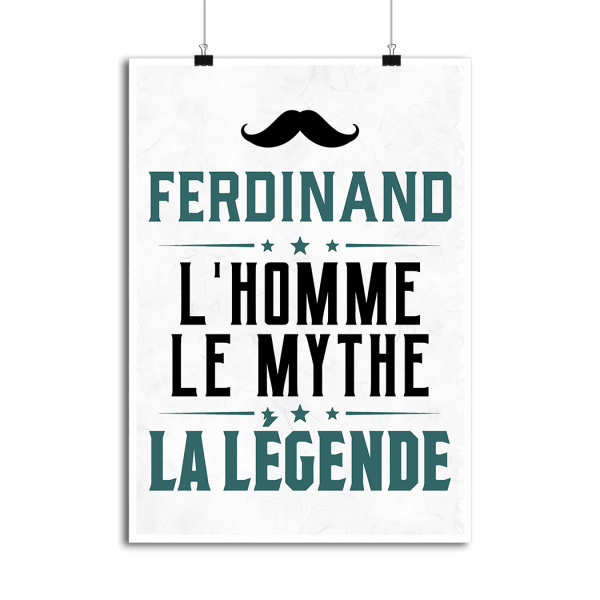 Affiche ferdinand l_homme le mythe la legende