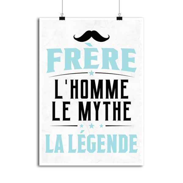 Affiche frere la legende