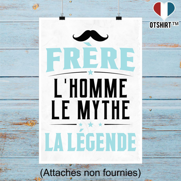 Affiche frere la legende