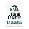 Affiche gael l_homme le mythe la legende