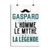 Affiche gaspard l_homme le mythe la legende