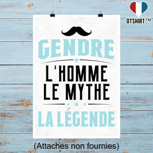 Affiche gendre la legende
