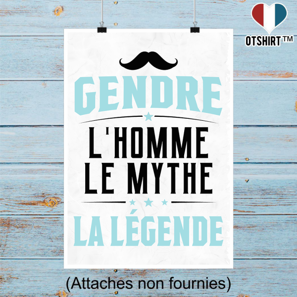 Affiche gendre la legende