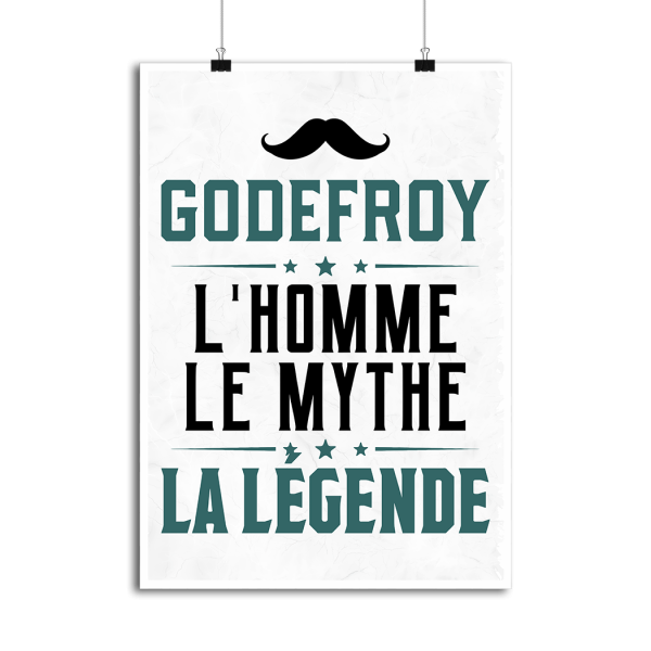 Affiche godefroy l_homme le mythe la legende