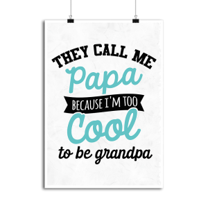 Affiche i_m too cool grandpa Affiche i_m too cool grandpa