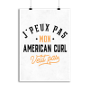 Affiche j peux pas american curl