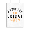 Affiche j peux pas ocicat