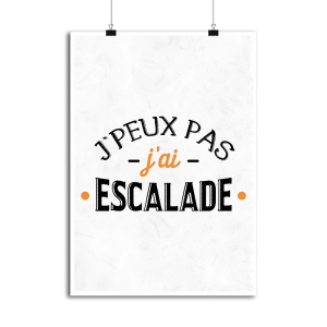 Affiche j_ai escalade Affiche j_ai escalade