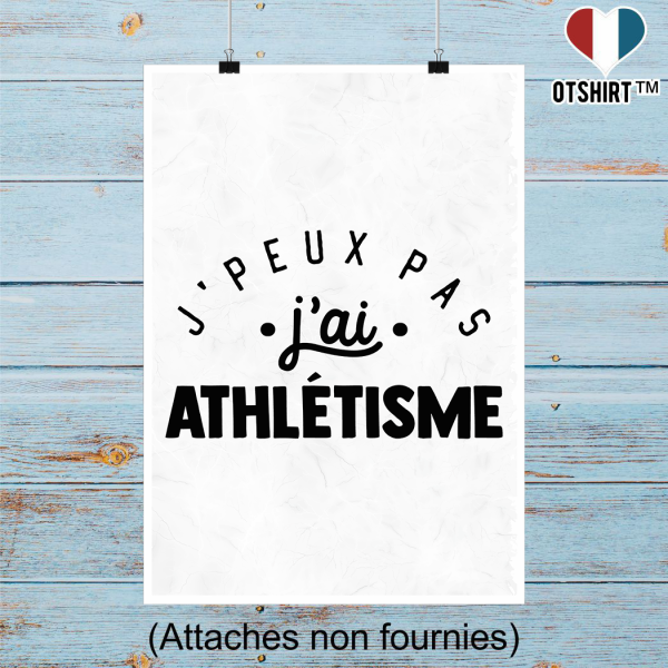 Affiche j_peux pas j_ai athletisme