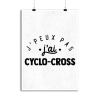 Affiche j_peux pas j_ai cyclo-cross