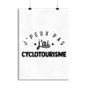 Affiche j_peux pas j_ai cyclotourisme