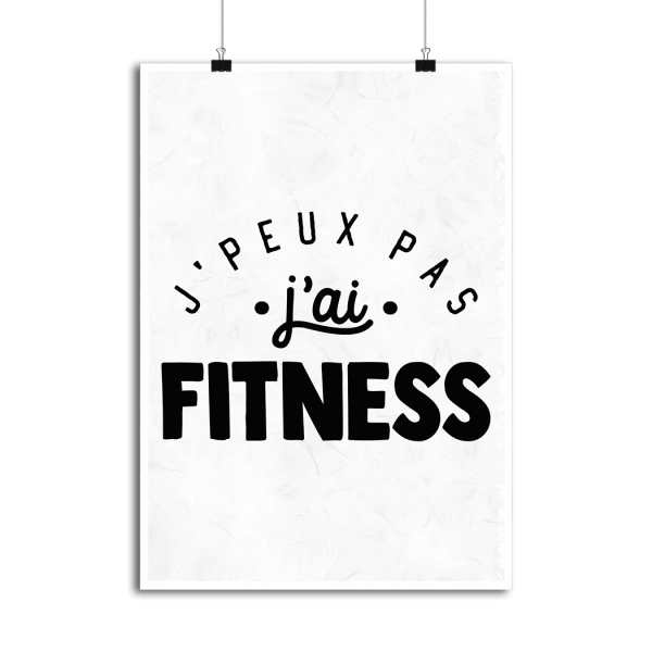 Affiche j_peux pas j_ai fitness