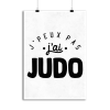 Affiche j_peux pas j_ai judo
