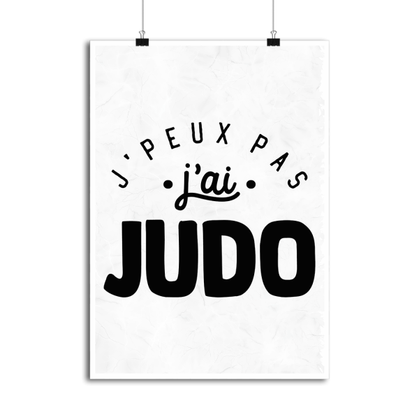 Affiche j_peux pas j_ai judo