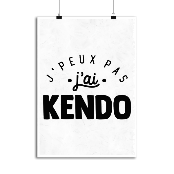 Affiche j_peux pas j_ai kendo