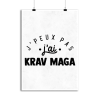 Affiche j_peux pas j_ai krav maga