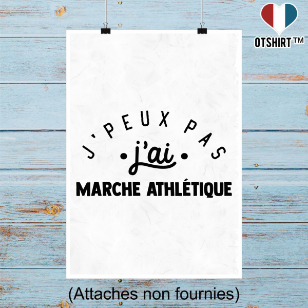 Affiche j_peux pas j_ai marche athletique