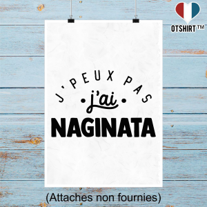 Affiche j_peux pas j_ai naginata