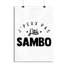 Affiche j_peux pas j_ai sambo